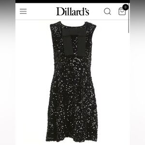 A Loves A - sequin bow dress girl (medium)